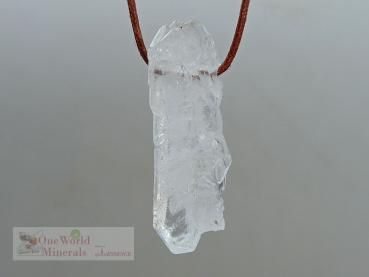 Preview: Fadenquarz-gebohrt, Schmuckanhänger